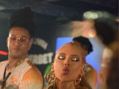 Virgina ‘ensaia’ com bateria da Grande Rio em caixa; vídeo