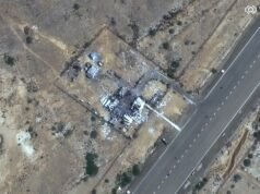 Imagens de satélite mostram túneis desabados, após ataque iraniano