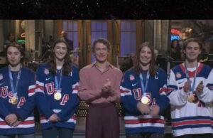Estrelas do hóquei feminino dos EUA ofuscam o presidente Trump no ‘SNL’