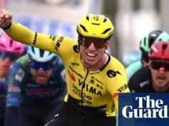 Brennan se tornou o primeiro britânico desde Cavendish a vencer o Clássico Flamengo em sprint. ciclismo