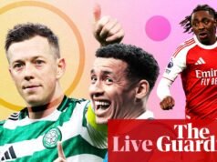 Arsenal enfrenta outro teste de título e preparação para o derby da Old Firm – Matchday Live | futebol