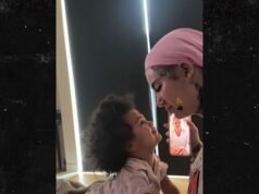 Bhad Bhabie passou um tempo com sua filha em meio ao choque do câncer.