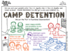 Tom, o Inseto Dançante, dá as boas-vindas às crianças no Camp Detention!