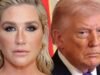 Kesha critica a Casa Branca pelo uso de sua música e diz que Trump é um ‘predador criminoso’