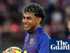 A histórica ‘obra de arte’ de Lamin Yamal proporciona alívio da pressão. a liga