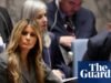 Melania Trump preside reunião da ONU sobre crianças em conflitos – Vídeo | Melania Trump
