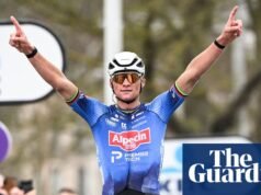 O poderoso Mathieu Van der Poel vence em Omloop Het Nieuwsblad. clássicos da primavera