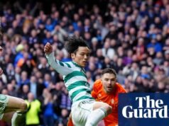 Rayo Hayate faz do Hearts o verdadeiro vencedor ao empatar o Celtic com o Rangers. Primeira Liga Escocesa