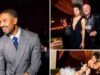 Michael B. entre as celebridades na festa pós-Netflix do Actor Awards. Jordânia
