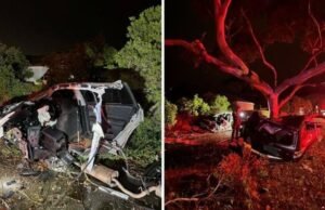 Procure por motorista de Melbourne após carro dividido em dois no acidente de Seabrook