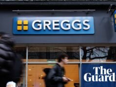 ‘Pico Greggs’? Os lucros da cadeia de padarias diminuem e as vendas diminuem. Gregg