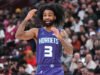 O Hornets registrou sua quarta vitória consecutiva, com Coby White marcando 20 pontos em sua estreia em casa com uma vitória por 109-93 sobre o Trail Blazers.