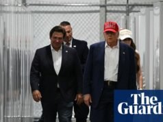 Ron DeSantis gastou US$ 1,2 milhão por dia para abrir e operar ‘Alligator Alcatraz’ Ron DeSantis