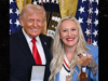 Presidente Trump entrega medalha ao atleta olímpico dos EUA na Casa Branca