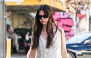 Mia Goth não está chateada em Los Angeles depois que o ex Shia LaBeouf fecha novamente