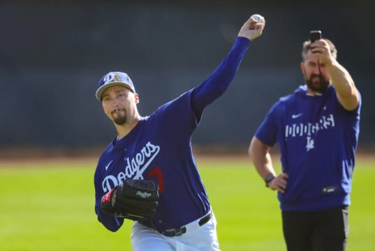 As chances de Blake Snell de estar pronto para os Dodgers no dia de abertura são ‘provavelmente zero’