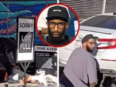 Irmão de Nipsey Hussle cobre filmagem de abertura de restaurante em vídeo