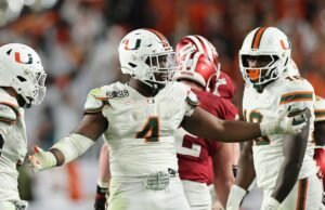 O guru do draft prevê grande queda para Miami D Ruben Bain Jr.
