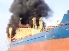 Os preços do petróleo subiram devido aos receios de um grande choque económico depois do Irão ter atacado navios perto do Estreito de Ormuz.