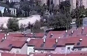 Vídeo mostra edifício de ataque com mísseis iranianos em Israel