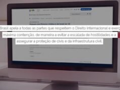 O governo brasileiro condenou o ataque contra o Irã e expressou grande preocupação