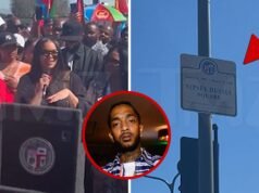 Lauren London presta homenagem emocionante a Nipsey Hussle, LA dedica Intersection a ele