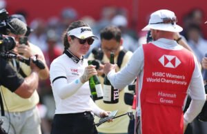 Hannah Green vence o HSBC em Cingapura com o marido jogando como caddie