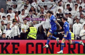 O voleio de Satriano surpreende o Real Madrid enquanto Getafe agita a corrida pelo título da La Liga