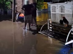 15 famílias ficaram desabrigadas devido às fortes chuvas na cidade do Piauí