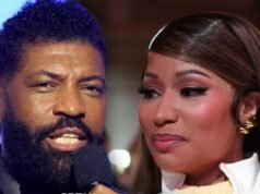 Deon Cole assa Nicki Minaj durante o NAACP Image Awards