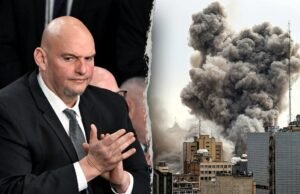 Fetterman defendeu o ataque ao Irã, atacando os críticos democratas do partido