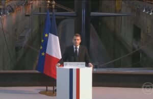 França anunciou que aumentará o seu arsenal nuclear para defender o continente europeu