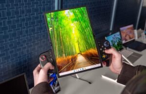 O conceito Legion Go Fold da Lenovo apresenta jogos altamente verticais em movimento