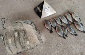 Três pessoas foram presas por pesca ilegal na Lagoa do Forno no último dia de Piracema em MG