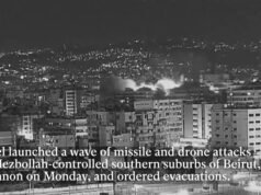 Os ataques retaliatórios de Israel atingiram o Líbano depois que o Hezbollah atacou a notícia