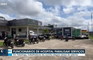 Hospital Tabatinga: Cozinha por 4 meses de salário atrasado