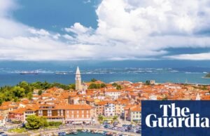 Verão nas férias da Riviera Eslovena na Eslovênia