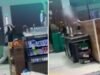 Um confronto violento irrompe no supermercado Woolworths, onde um homem supostamente assedia uma mulher e seus filhos