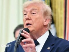 Donald Trump confirma que Folarin Balogun pediu à FIFA que reconsiderasse a proibição do cartão vermelho