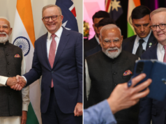 Albanese recebe o primeiro-ministro indiano Narendra Modi em Melbourne