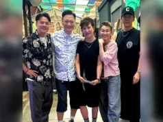 O ator de Hong Kong Michael Tao faz rara aparição pública com sua esposa em Kuala Lumpur após casamento secreto em 2025