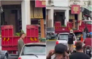 Mark Wahlberg flagrado filmando ‘The Big Fix’ da Netflix em Penang