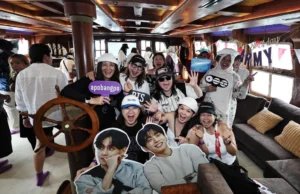 Os fãs do BTS recriam a cena do Swim MV com S’pore ‘Cruise’