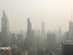 Canadá emite alerta de qualidade do ar nos EUA enquanto a poluição cobre as principais cidades