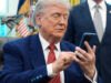 Fechar: O que aconteceu com o telefone de Trump?