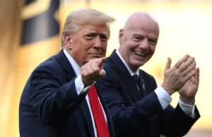 Donald Trump chama ‘Gianni Infantino’ para reconsiderar a proibição de Folarin Balogun na Copa do Mundo