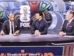 Thierry Henry entra em conflito com o analista da Fox Sports Alexi Lalas durante acalorada controvérsia do cartão vermelho em Balogun