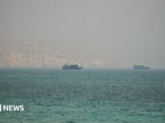 Os EUA querem que o Irão se comprometa a parar de disparar contra navios no Estreito de Ormuz