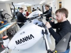 A startup autônoma de entrega de drones Manna planeja grande expansão nos EUA