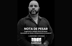 Secretário de Obras de Meirink morre aos 40 anos